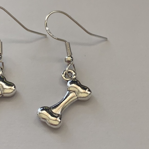 Dog 🐕 Bone 🦴 Earrings - Picture 2 of 4